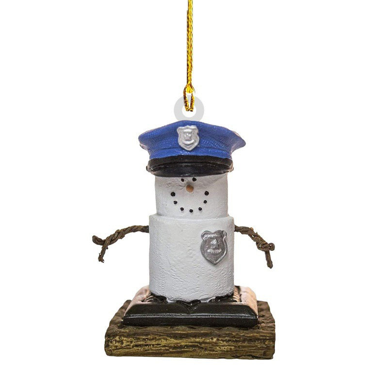 Brehn | Lustige Schneemann Weihnachtsbaum Anhänger
