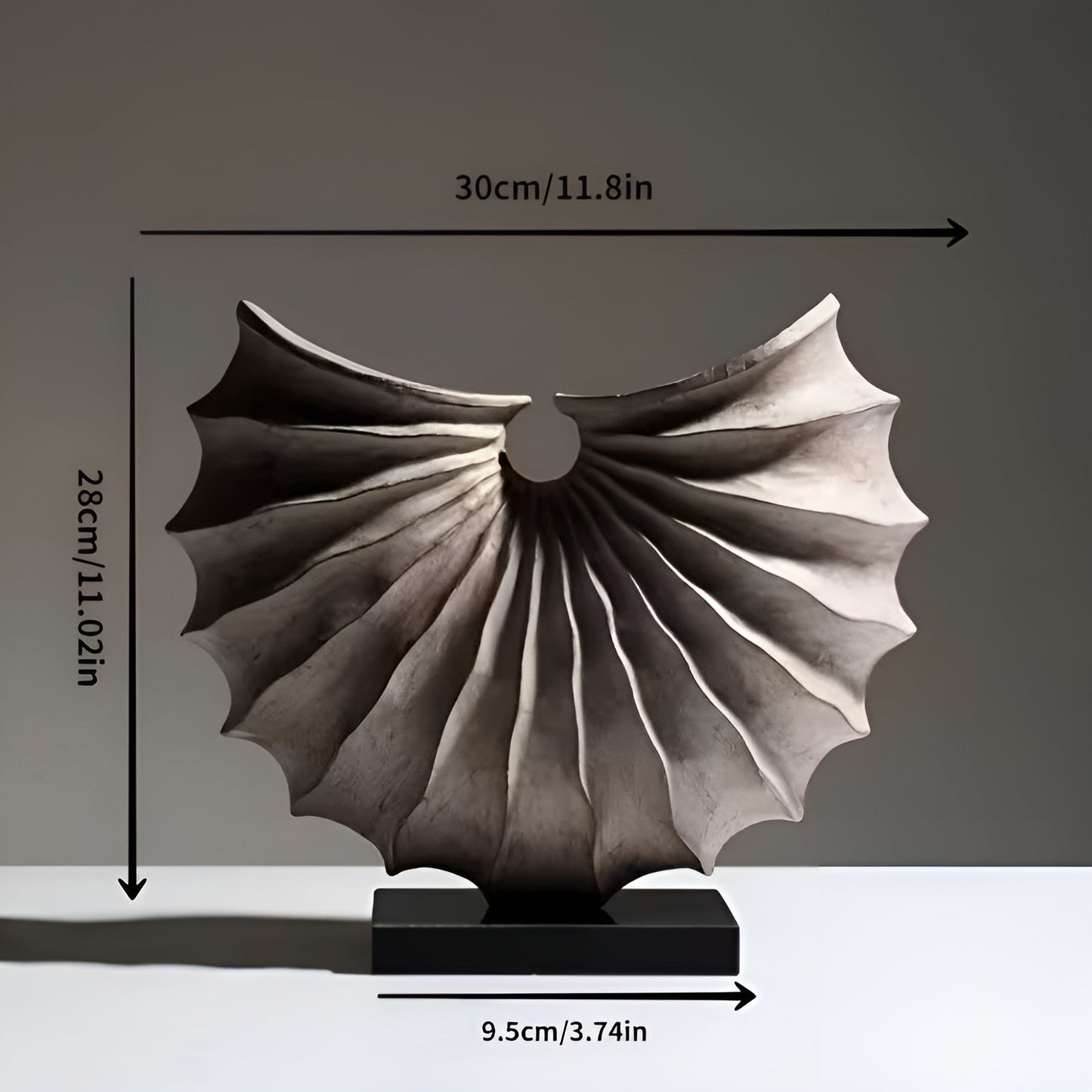 Geometrische Dekofigur – Modern und luxuriös | Minimalistische Wohnaccessoires für Wohnzimmer, Büro und TV-Möbel