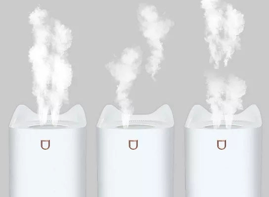 Brehn | Luftbefeuchter Weiß LED Nebel Diffusor