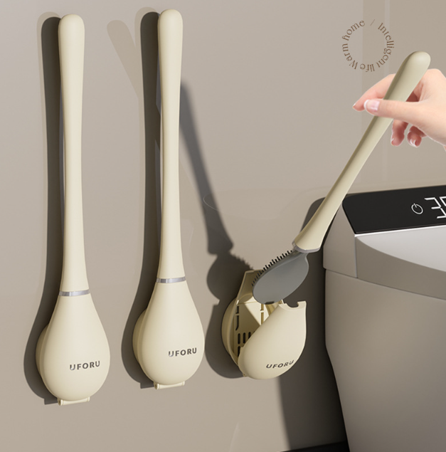 Moderne flexible Silikon-Toilettenbürste