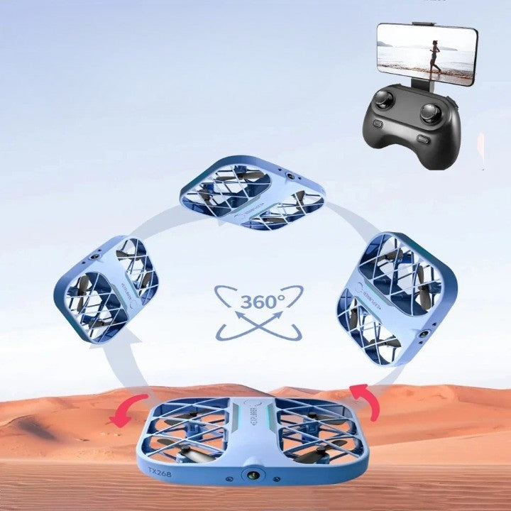 Brehn | 360 Grad Wifi Kamera Flip Spielzeug Drohne