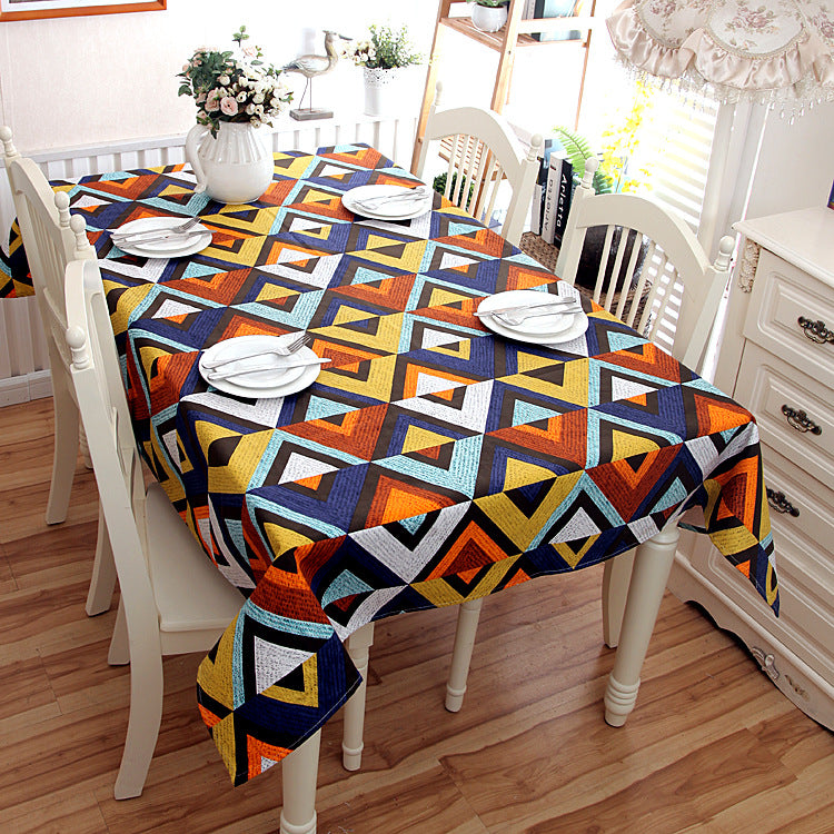 Geometrisches Muster Tischdecke
