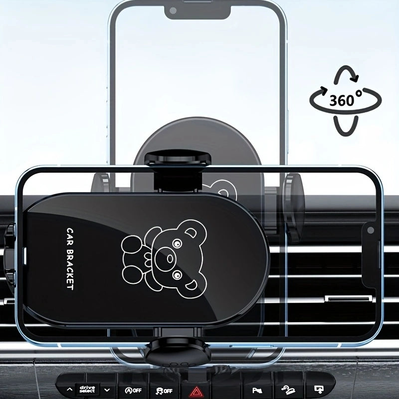 VIvolux | Bear Hug Auto Lüftung Handyhalter