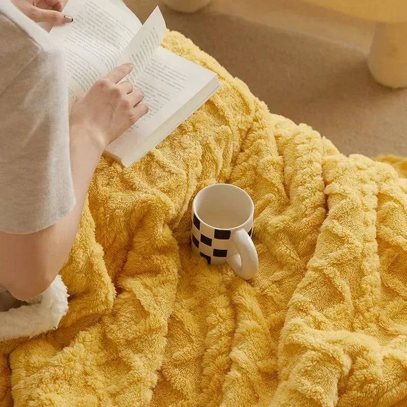 Brehn | Dicke Winter-Lammwoll-Decke - WarmWool