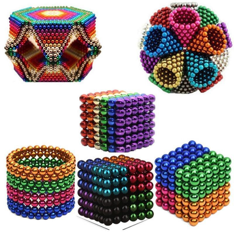 Mehrfarbige DigitDots 216 Stück Magnetkugeln