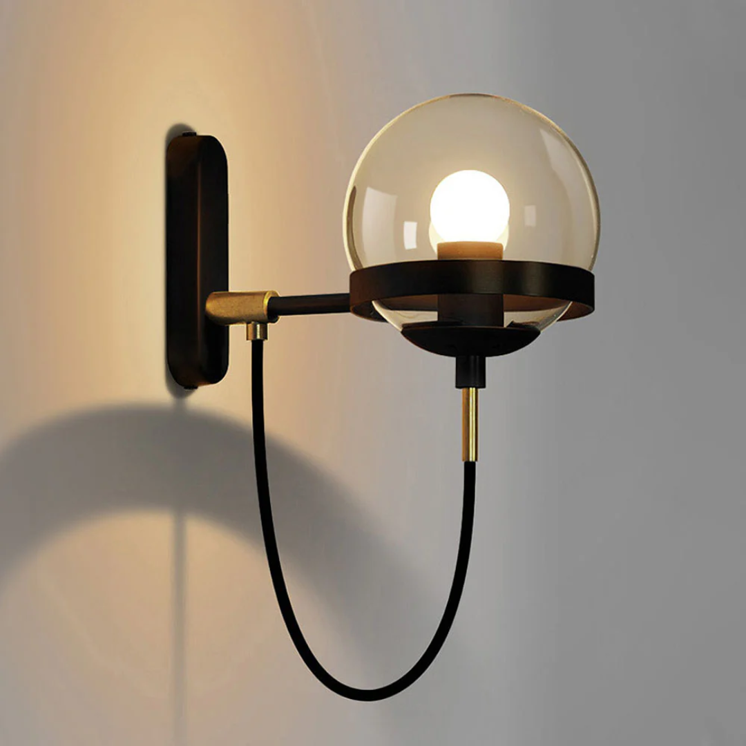 Brehn | Stylische Glas-Wandlampe