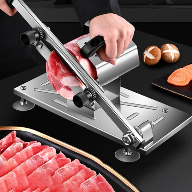 Brehn | SlicePro Schneidemaschine - Professioneller Küchenschneider für Zuhause