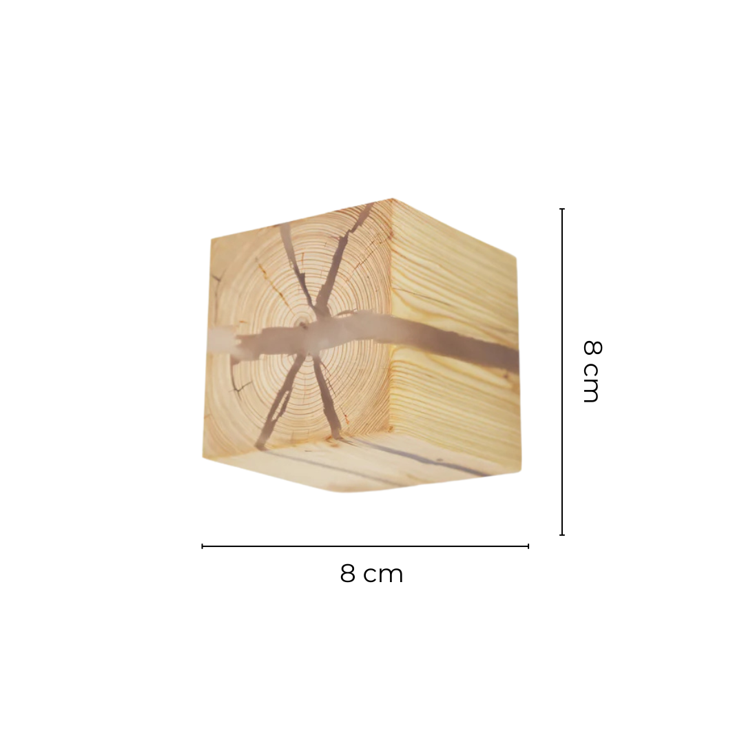 Vivolux | Holz LED Wandleuchte | Stilvolle Wandleuchte Innen