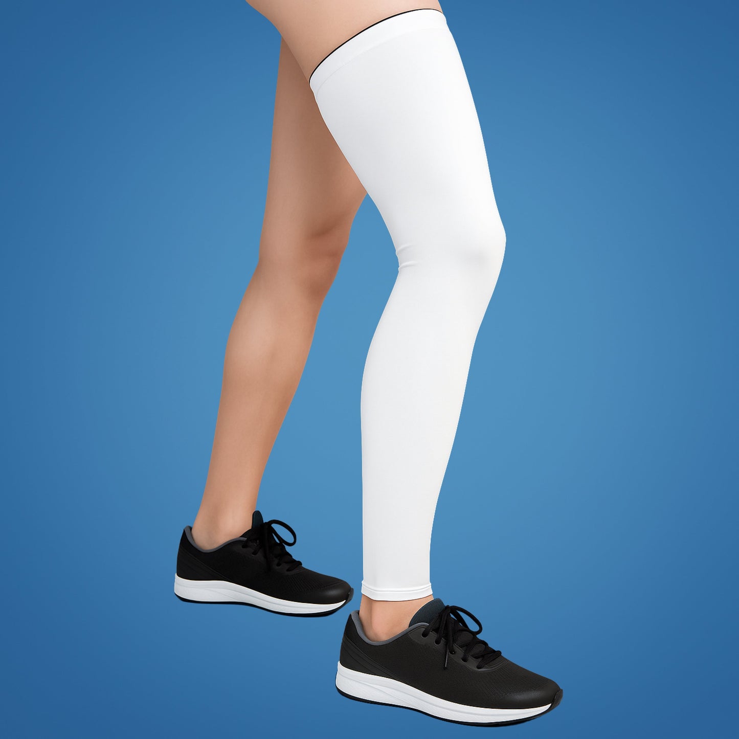 FlexiRelief | Full leg compression sleeve – Knee support – Graduated compression – Pain relief – Recovery – Swelling reduction Calf
