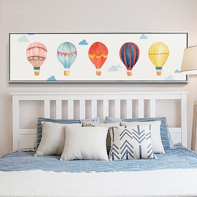 Heißluftballon - Leinwand Wandkunstmalerei