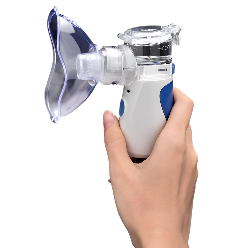 Portabler Ultraschallvernebler zur Inhalation Brehn