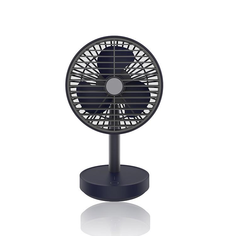 Kabelloser roterender Haube & oszillierender Kopf Tischventilator, super leise, super kühl | Brehn