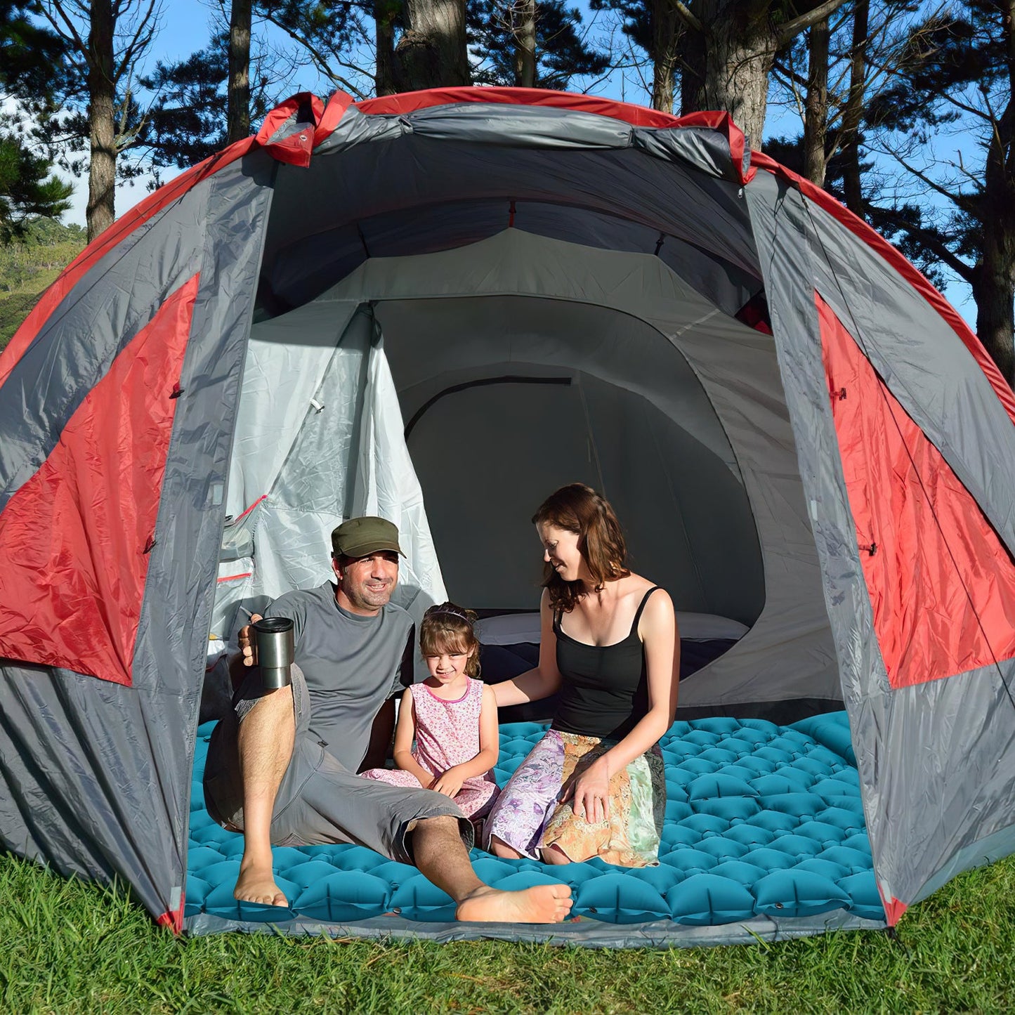 Schlafmatte Campingmatte Fusspumpe | Brehn