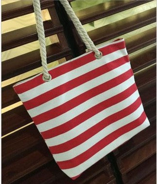 Strapazierfähige Strandtasche mit Robusten Seilgriffen Brehn