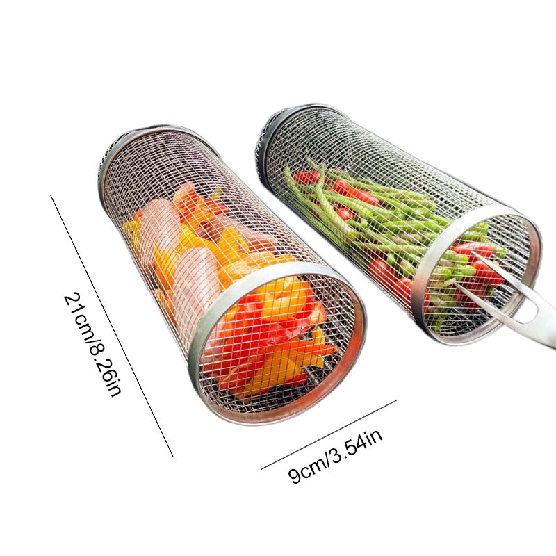 Zylindrischer Grillkorb | Brehn