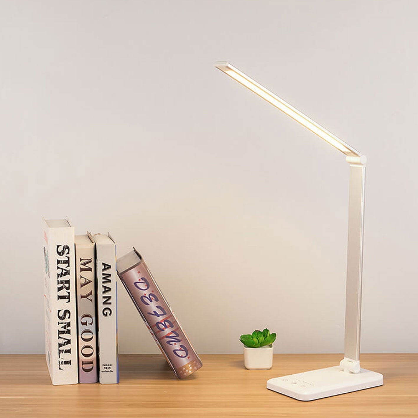 Brehn | Nordic Creative Faltbare Touch Dimmable LED Schreibtischlampe