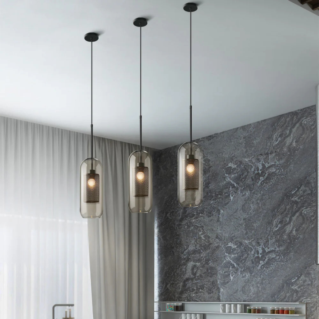Brehn | Design Pendelleuchte Esstisch Aus Glas