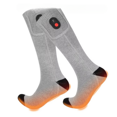 Wiederaufladbare, per USB beheizbare Socken mit elektrischer Wärmefunktion für kaltes Wetter