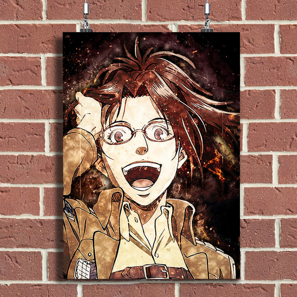Lustiges Anime-Mädchen – Leinwandbild