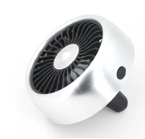 USB Auto Belüftungsventilator mit 3 Geschwindigkeiten & Farbenfrohem LED-Licht | Brehn