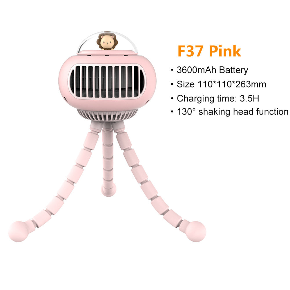 Lieber Cartoon tragbarer sicherer Kinderwagenventilator | Brehn