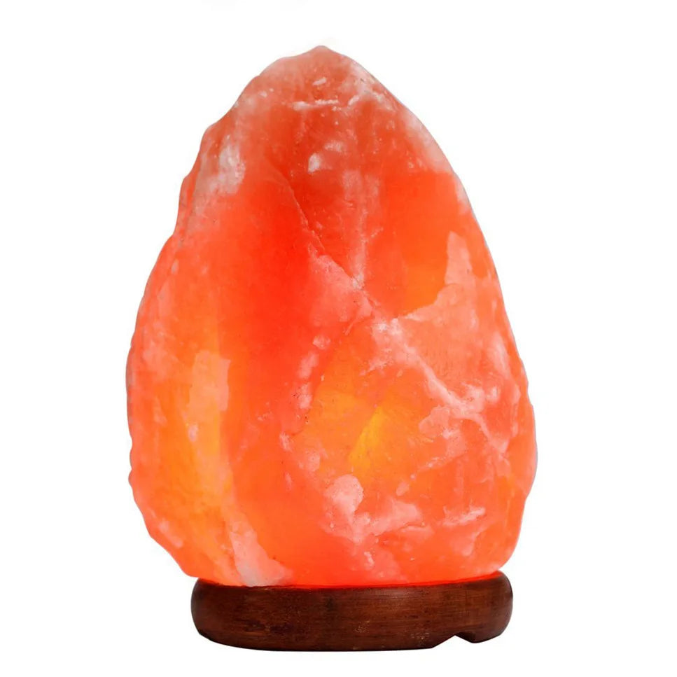 Himalaya-Salzlampe aus Natursalz – Beruhigendes Licht für Wohlbefinden und Entspannung | Brehn