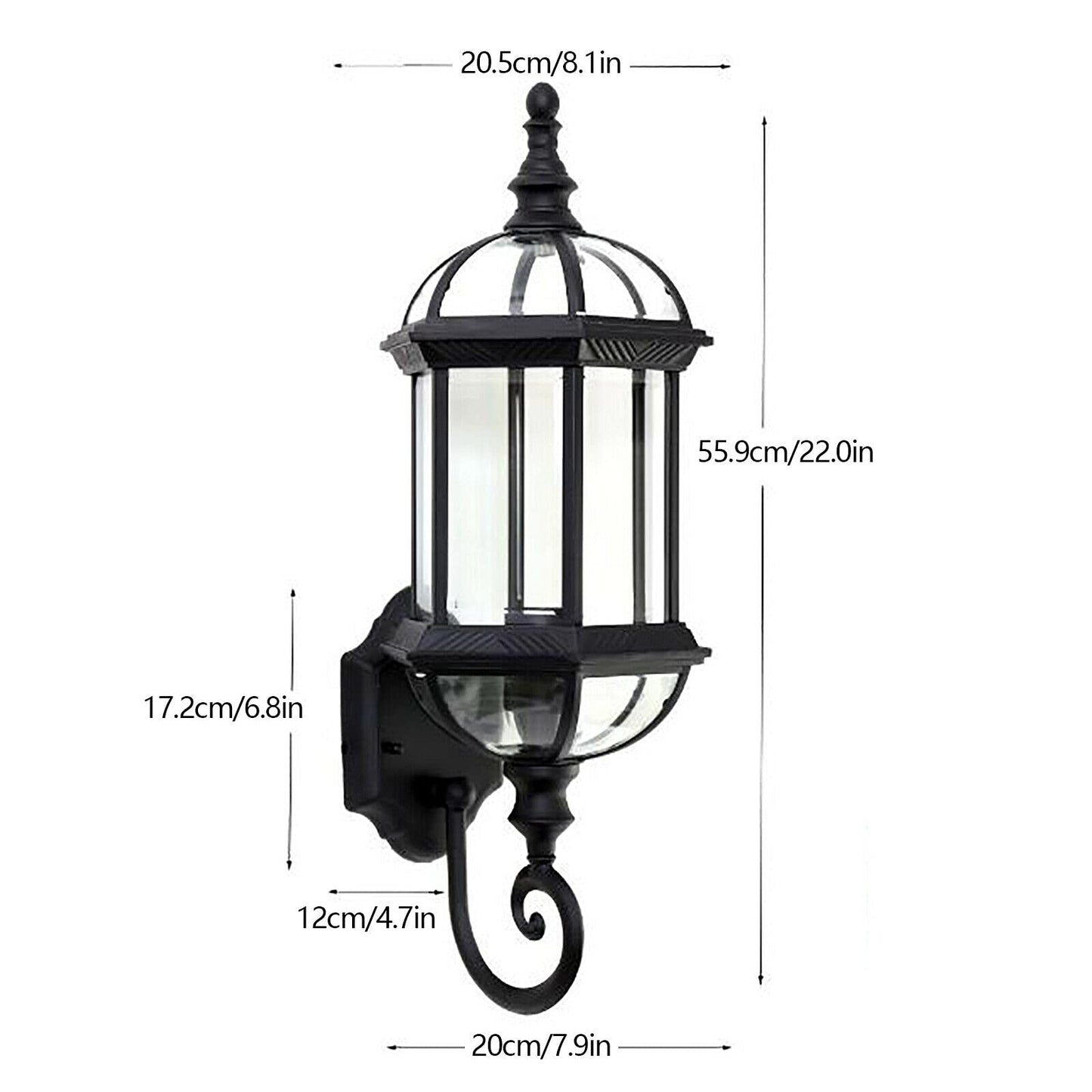 Industrielle Vintage-Wandlampe | Brehn