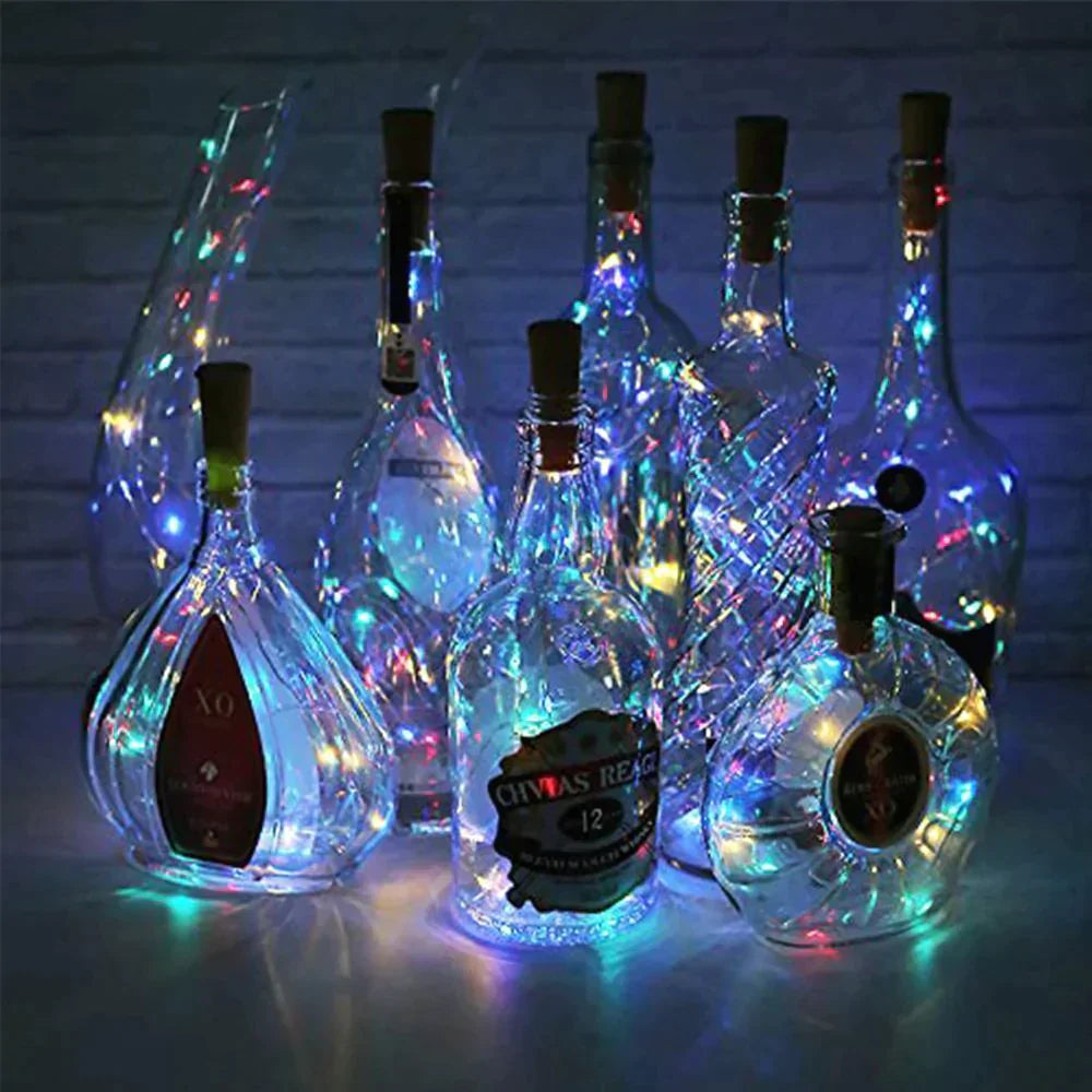 LED-Weinflaschenlichter Kork Nachtlicht DIY Decor Lift - Stück | Brehn