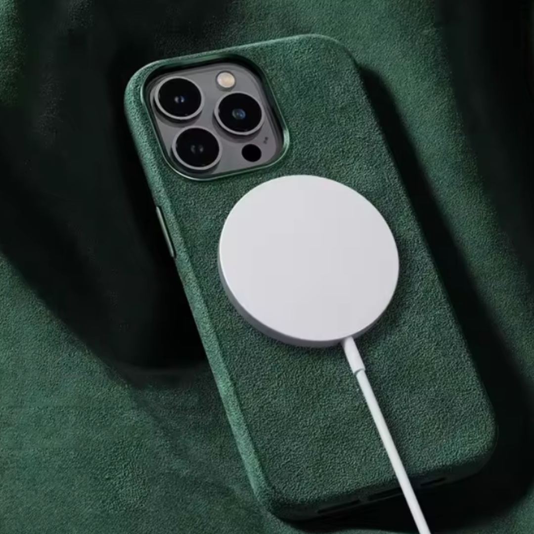 Brehn | iPhone Am Besten MagSafe-Schutzhülle – "Alcantara"