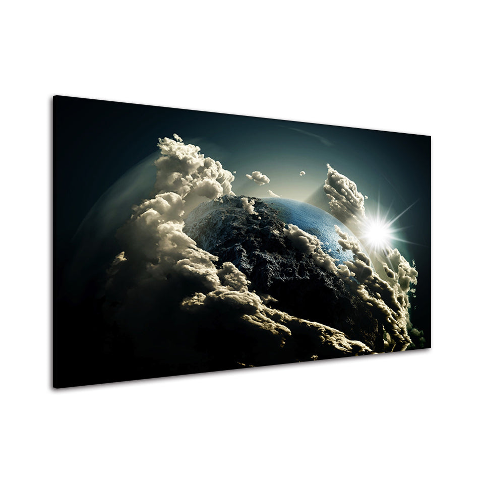 Erde's Stratosphäre - Leinwand Wandkunst Gemälde