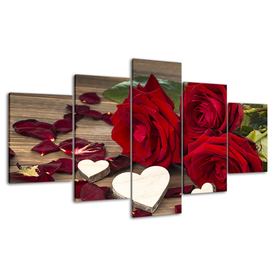 Rosen der Liebe – Leinwandbild