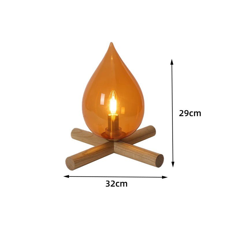 Brehn | FyreGlow - Ambientelampe - Realistische Flamme - Warmes LED-Licht