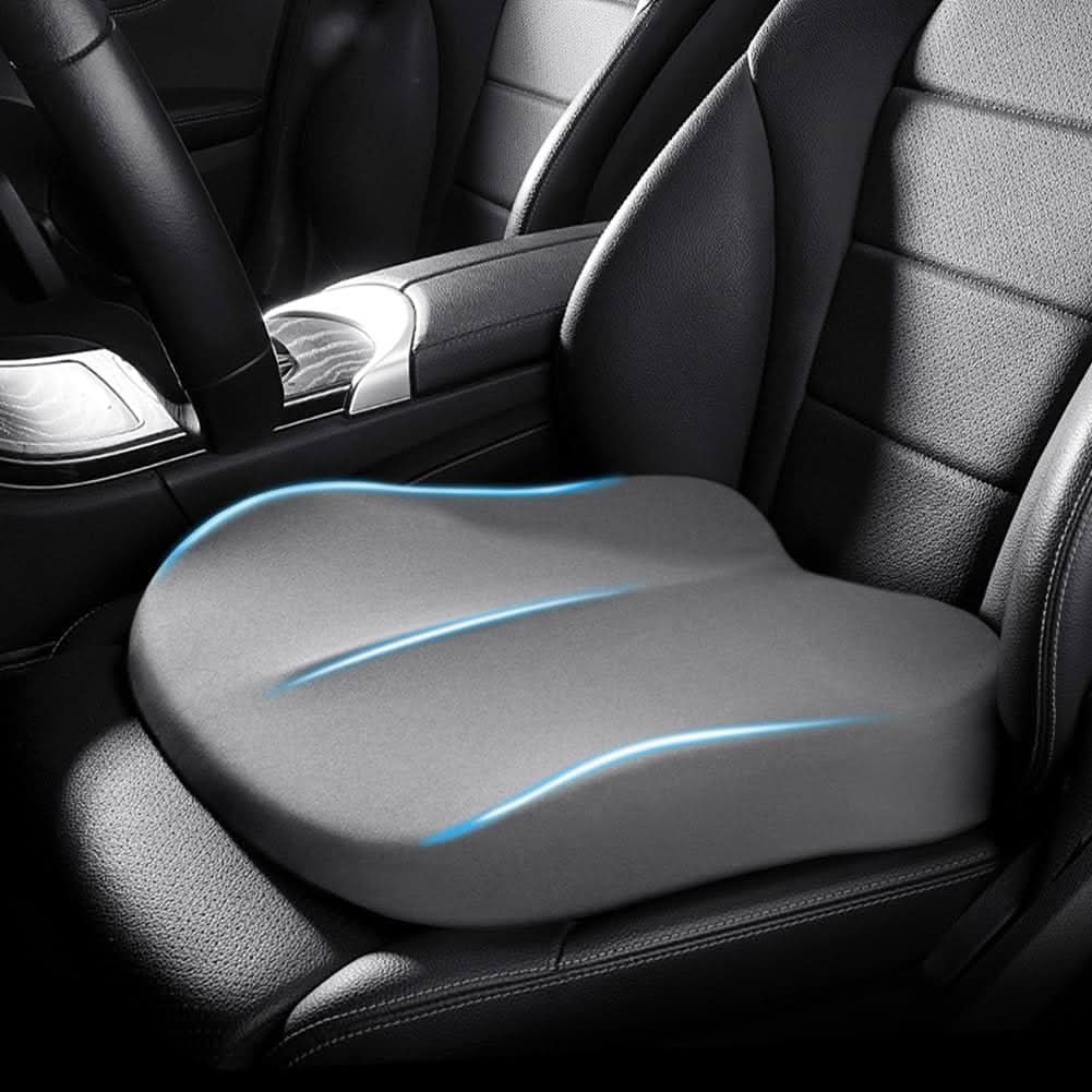Autositz-Sitzerhöhung für Erwachsene – Ergonomische Unterstützung aus Memory-Schaum