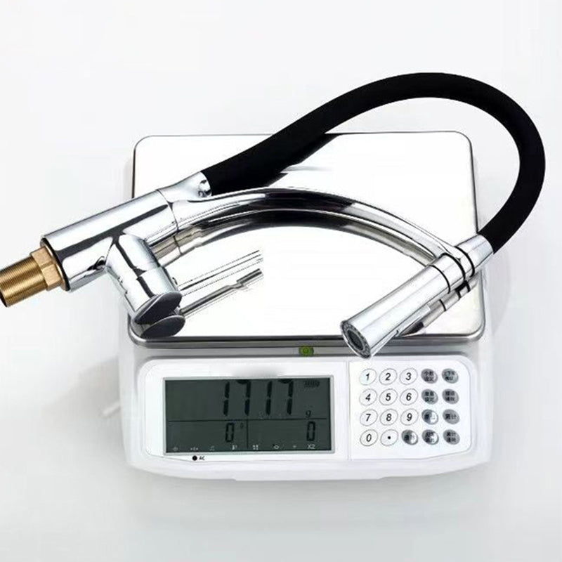 Moderne 1-Hand Waschbeckenarmaturen Kupfer Berührungslos mit Wasserspender Standard Küchenarmatur