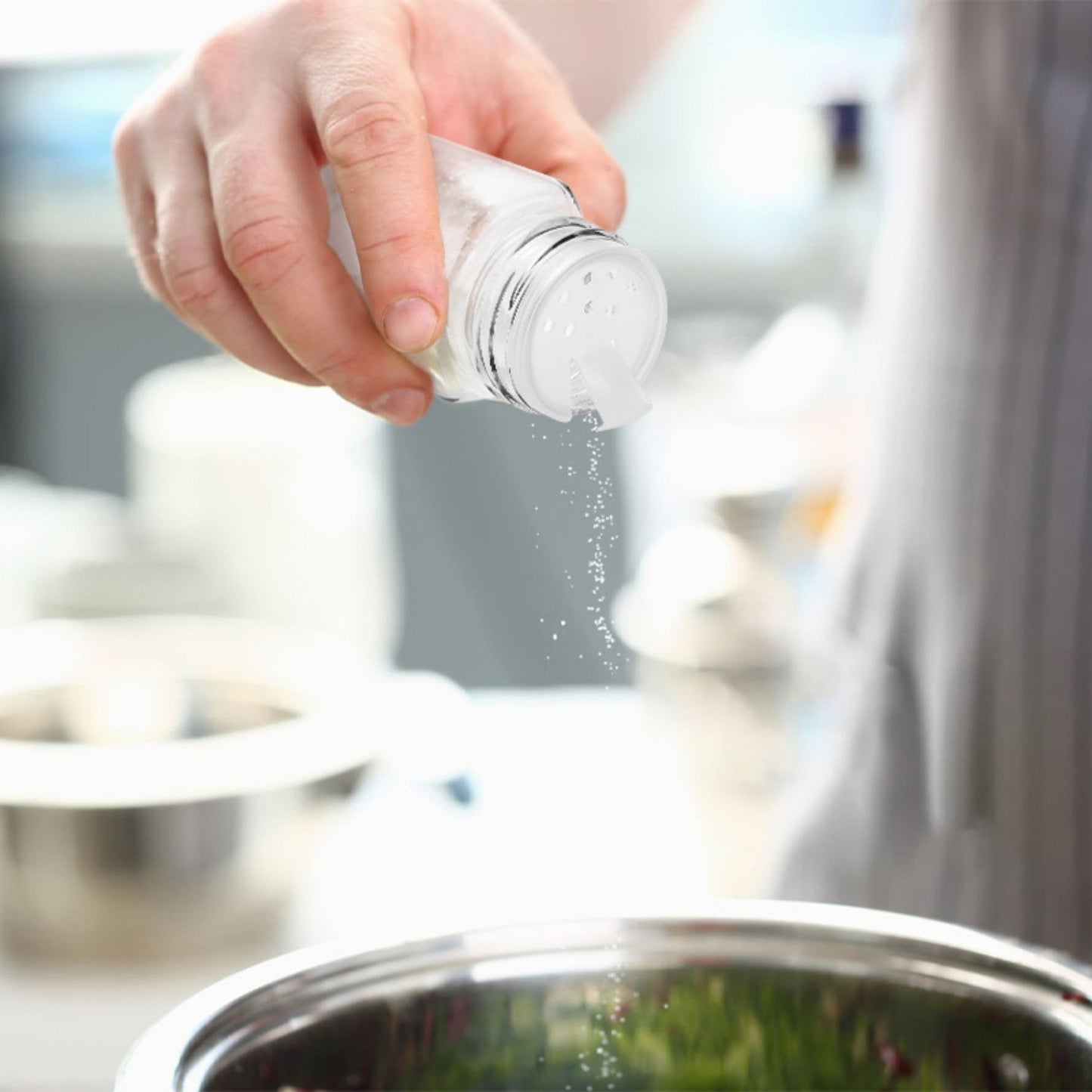 Drehdeckel Gewürzflasche Gewürzkörnerbehälter 12 Stück | Brehn