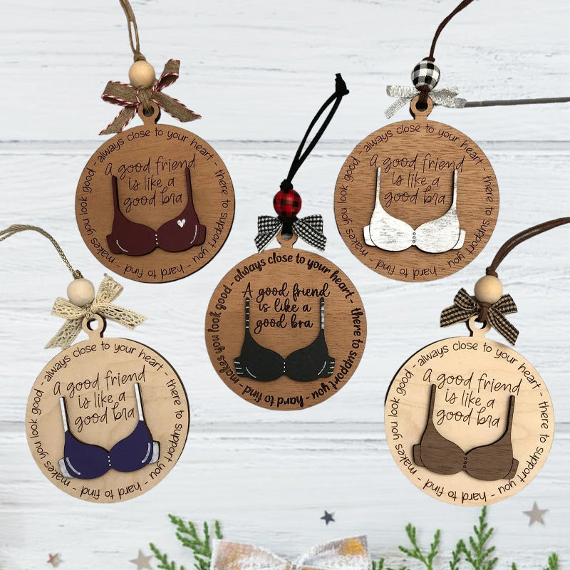 Brehn | Lustiges Weihnachts-Bra-Ornament