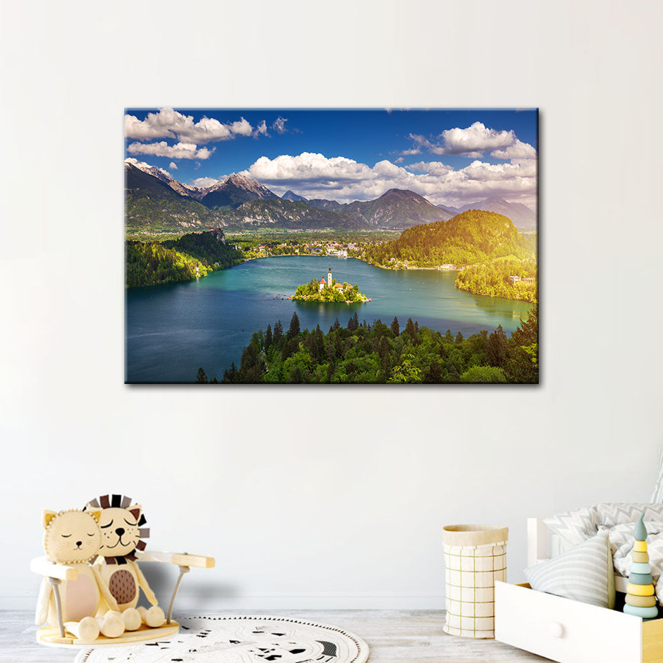 Peace Of The Land - Leinwand Wandkunst Malerei