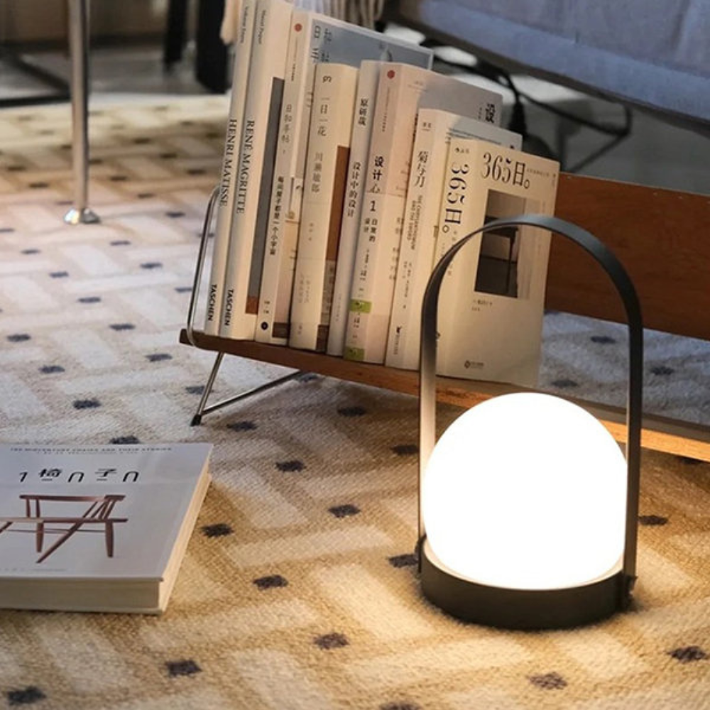 Royelux The Carrie Laterne Kabellose Pendelleuchte - Tragbare LED-Lampe mit einstellbarer Helligkeit