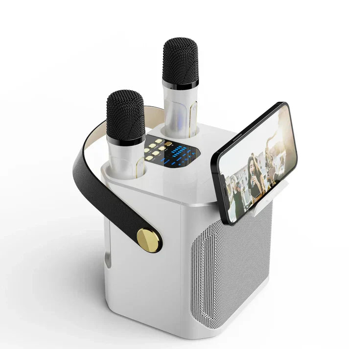 SoundJoy Karaoke Lautsprecher – Tragbarer Bluetooth Boombox mit 360 Surround | Brehn