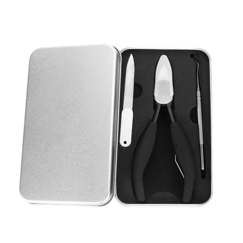 Brehn | 304 Edelstahl Nagelknipser-Set, Vorbeugung von Paronychie, Pilzinfektion