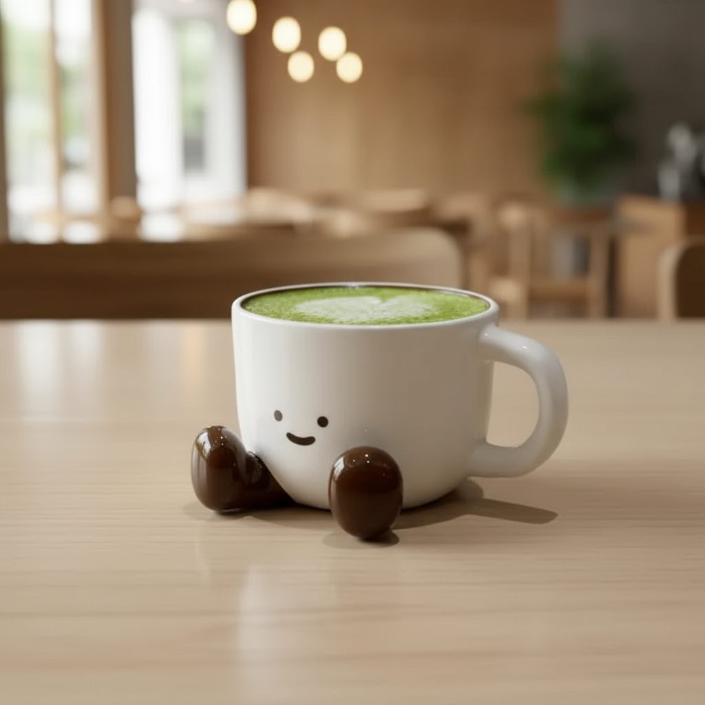 Brehn | Glücklich Süßes Gesicht Keramiktasse