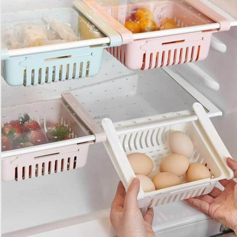 FridgeMaster Pro — Endlich Ordnung und mehr Platz für Deine Lieblingslebensmittel im Kühlschrank! (2 Stück) | Brehn