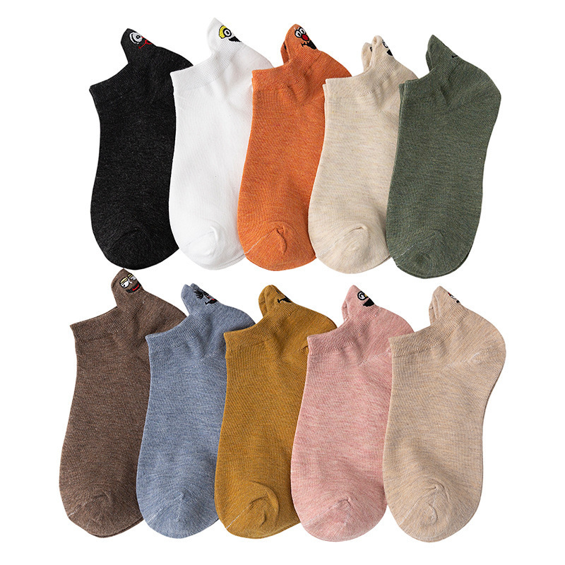 Bestickte Socken mit Sesamstraßenmotiv (10 Paar)