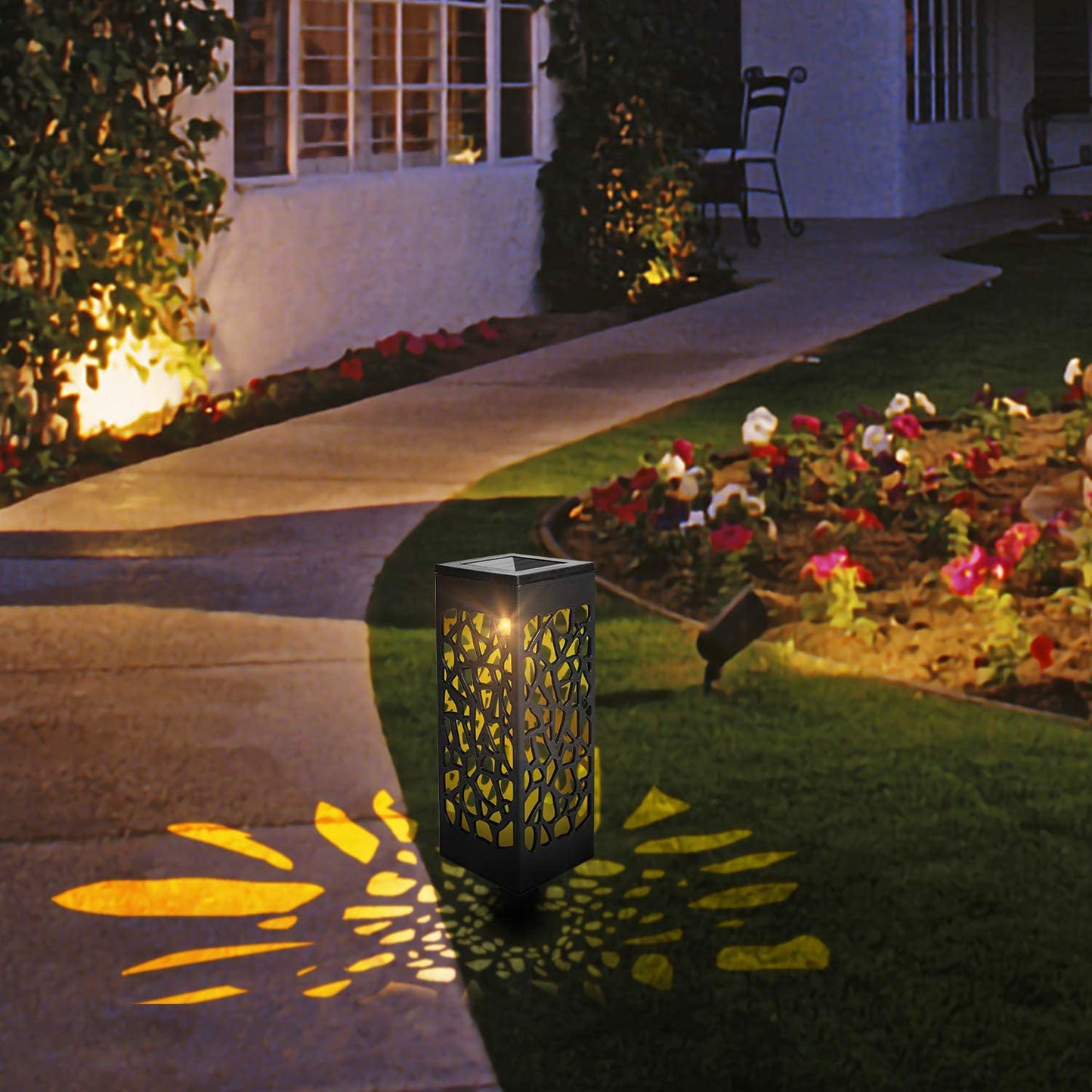 12X Solarleuchten LED Wegeleuchten Gartenbeleuchtung | Brehn