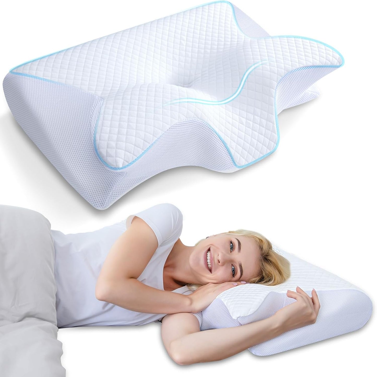 Kissenbezug für Butterfly Memory Foam Kissen Brehn
