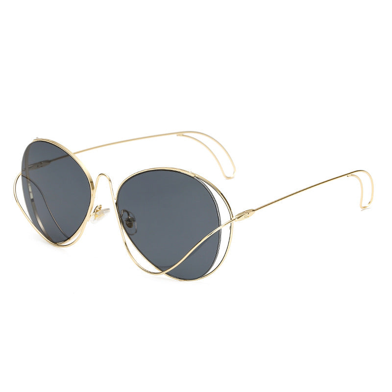 Damen modische Halbrahmenbrille mit filigranem, minimalistischen Design Brehn