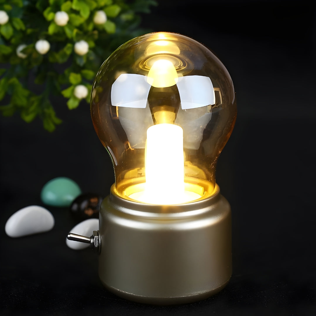 Tragbare Retro Tischlampe - LumiRetro | Brehn