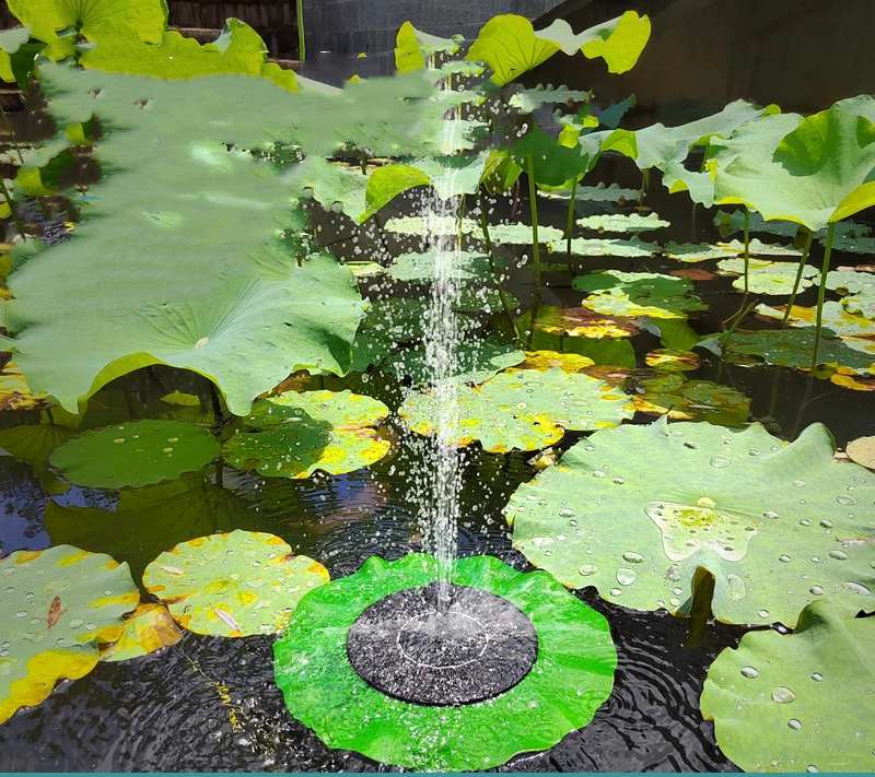 Brehn | Solarbetriebene Brunnen Miniatur Garten Yard Brunnen