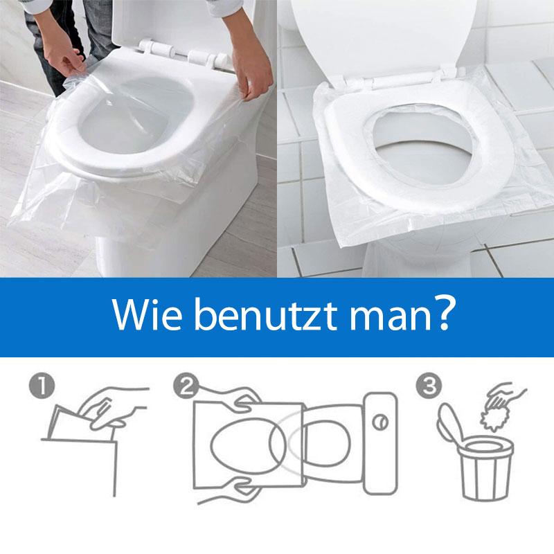 Einweg-Toilettensitzabdeckung (50 Stücke) | Brehn