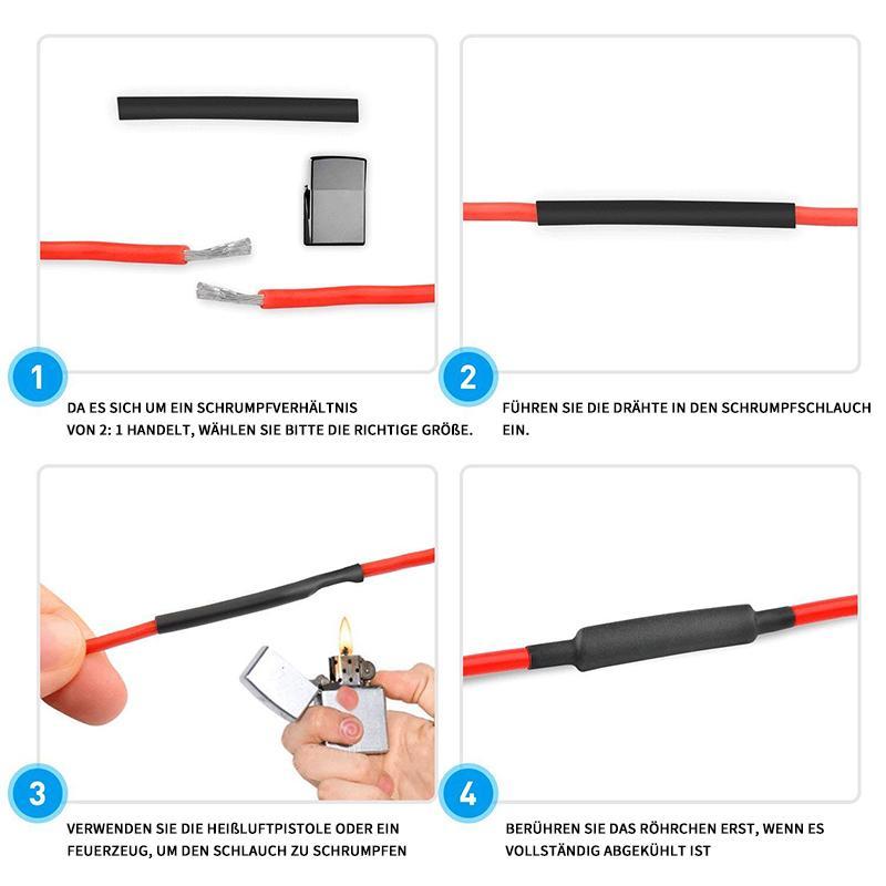 Umweltfreundliche Schrumpfschlauch Kit | Brehn